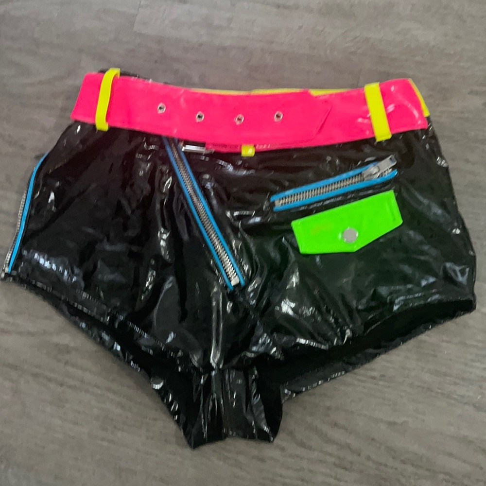 Current mood neon shorts